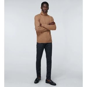 SAINT LAURENT Skinny-fit coated jeans